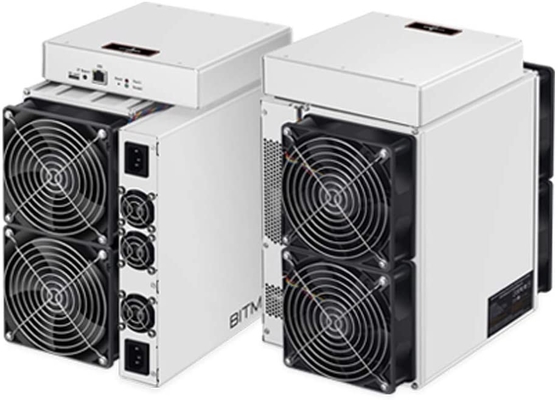 Bitcoin 2880W เครื่องขุด Bitmain Antคนขุดแร่ S17E 64TH/S พร้อม PSU