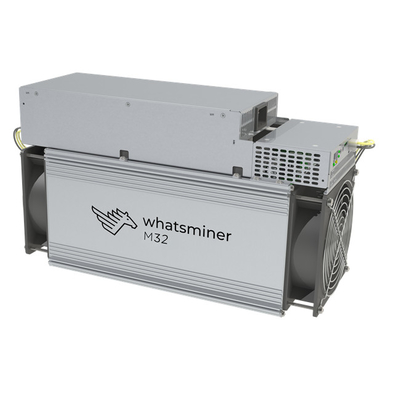 3312W BTC Asic คนขุดแร่ Whatsคนขุดแร่ M32 68 Th/S 220V อินเทอร์เฟซอีเธอร์เน็ต