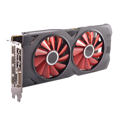 GDDR5 Mining Rig กราฟิกการ์ด XFX 580 8G Black Wolf กราฟิกการ์ด