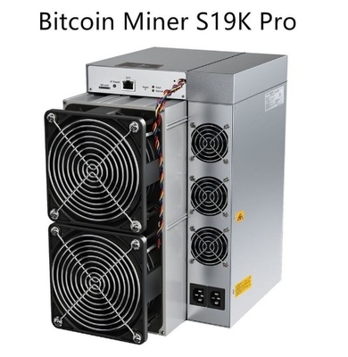 Bitmain S19k Pro BTC Asic Miner 115th/S เครื่อง Bitcoin Asic