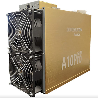 Metal Asic คนขุดแร่ Innosilicon A10 Pro Ethmaster 500mh 720M 750M 1300W สำหรับการขุด ETH