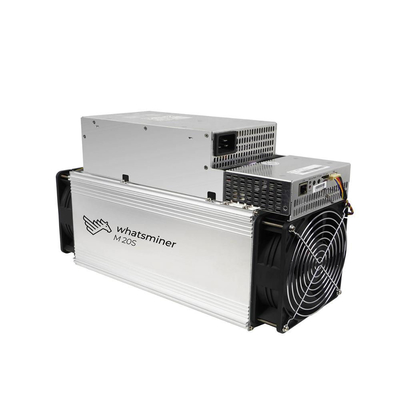 Microbt Whatsคนขุดแร่ M20s Asic คนขุดแร่ 62T 65T 68T BTC เครื่องขุด 2976W-3360W