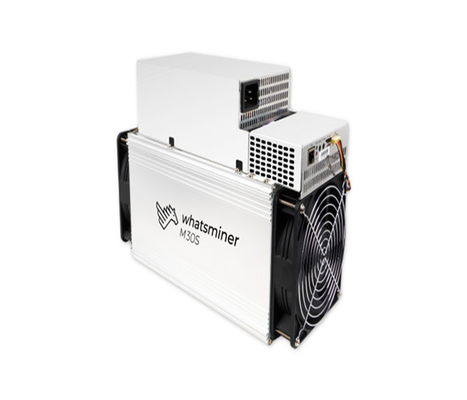 Microbt Whatsคนขุดแร่ M30s++ 112 เครื่องขุด Bitcoin Asic 3472W