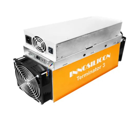 2 พัดลม BTC Asic คนขุดแร่ Innosilicon T3+ 57T SHA 256 Algorithm คนขุดแร่ 3300W
