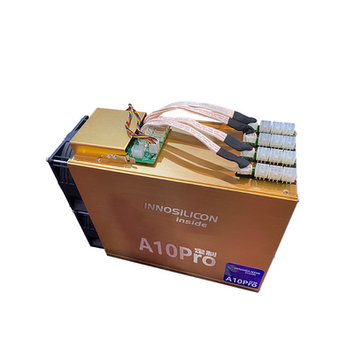 ETH 1350W Ethereum คนขุดแร่ Asic Innosilicon A10 Pro 6G 720Mh Ethash Asic คนขุดแร่