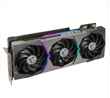 MSI Geforce Rtx 3070 Ti Suprim การขุด Rig กราฟิกการ์ด 256bit