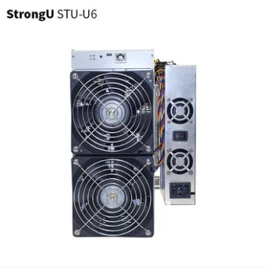 Dash Coin เครื่องขุดแร่ Asic StrongU U6 คนขุดแร่ PSU 440GH/S 1950W