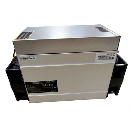 BTC ASIC คนขุดแร่ ANT S9SE 16TH/S /17TH/S 1280W ~ 1524W ในสต็อกมือสอง