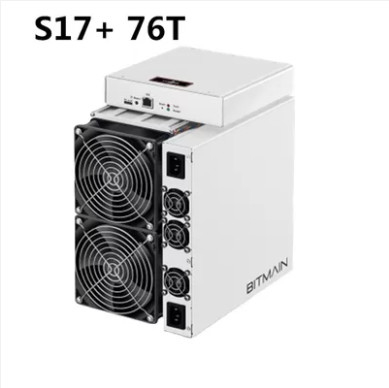 BTC คนขุดแร่ Sha 256 Antคนขุดแร่ S17+ 76th/S Bitcoin Asic คนขุดแร่ 2920W เครื่องขุด
