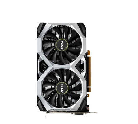 พัดลมคู่คูลลิ่ง Nvidia Gtx 1660 Super 6gb กราฟิกการ์ด 120W 1770MHz