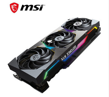 การขุด Rig Three Fan กราฟิกการ์ด GeForce RTX 3090 SUPRIM X 24G
